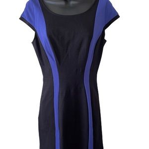 Guess form fitted see through back dress